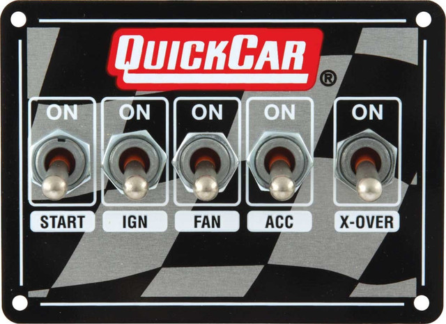 Quickcar Racing Products Ignition Panel Dual Box QRP50-1711
