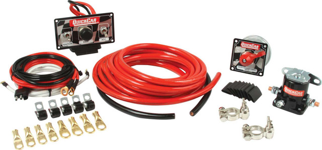 Quickcar Racing Products Wiring Kit Premium 4 Gauge QRP50-232