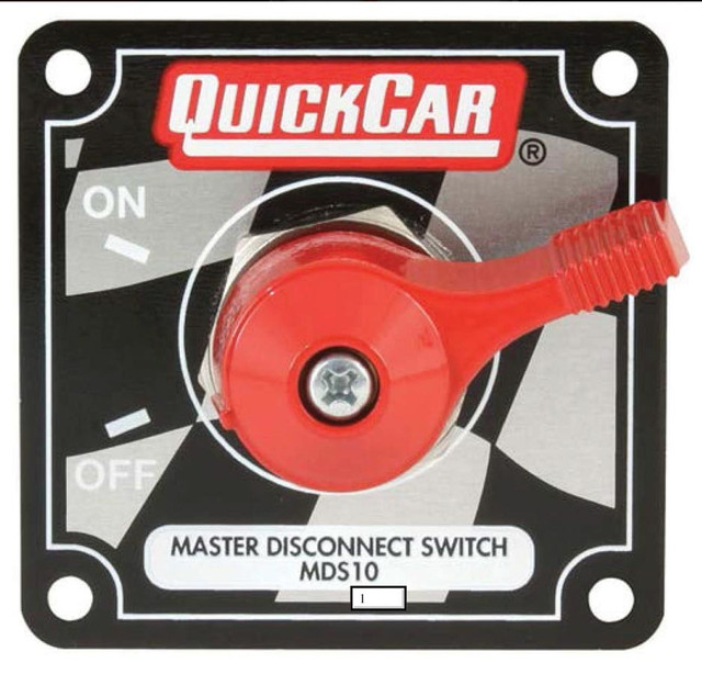Quickcar Racing Products Master Disconnect w/Alternator Stud QRP55-012