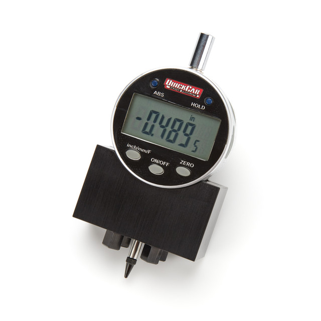 Quickcar Racing Products Tread Depth Gauge Digital w/ Billet Base QRP56-102