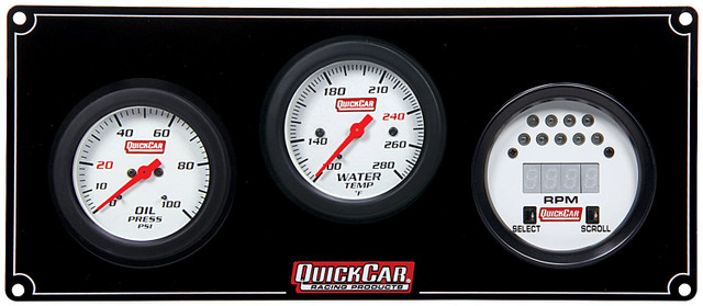Quickcar Racing Products Extreme 2-1 w/Tach OP/WT QRP61-7031