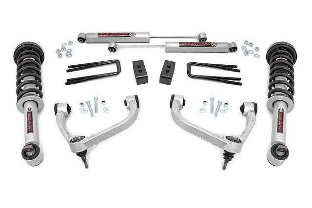 Rough Country Lift Kit 14-19 F150 3in w/Upper Control Arms RCS54531