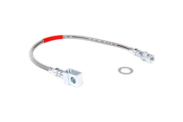 Rough Country 71-91 GM Rear Stainless Brake Line RCS89335S