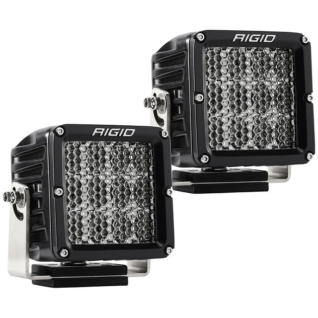 Rigid Industries LED Light 4x4in D-XL Pro Series Diffused Pair RIG322713
