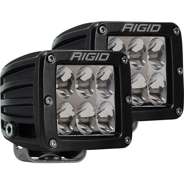 Rigid Industries LED Light Pair D2 - Driving Pattern RIG502313