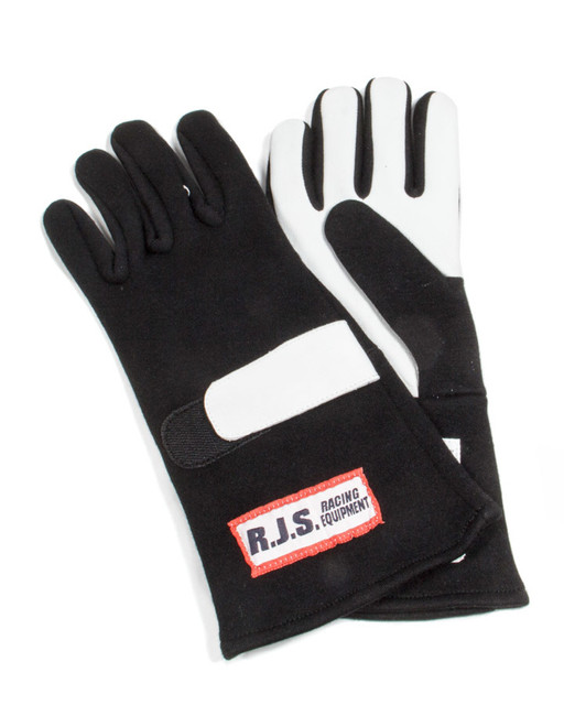 Rjs Safety Gloves Nomex D/L MD Black SFI-5 RJS600010104