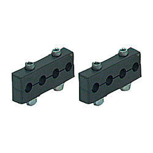 R And M Specialties 4-Hole Plug Wire Clamp RMWA-200