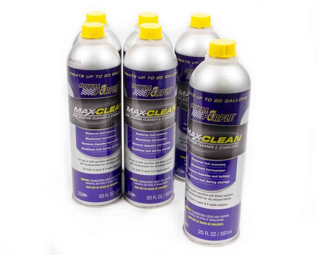 Royal Purple Max Clean Fuel System Cleaner 6x20oz Case ROY11723