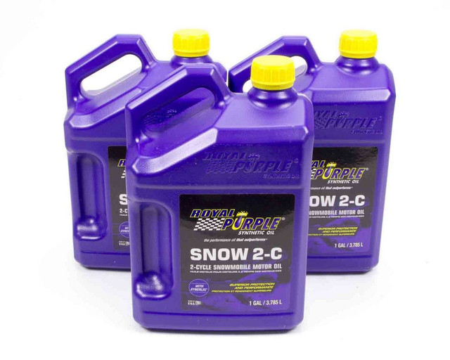 Royal Purple Snowmobile 2 Cycle Oil Case 3x1 Gallon ROY43511