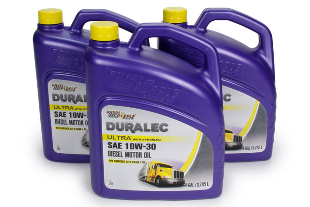 Royal Purple Duralec Ultra 10W30 Oil Case 3 x 1 Gallon ROY80456