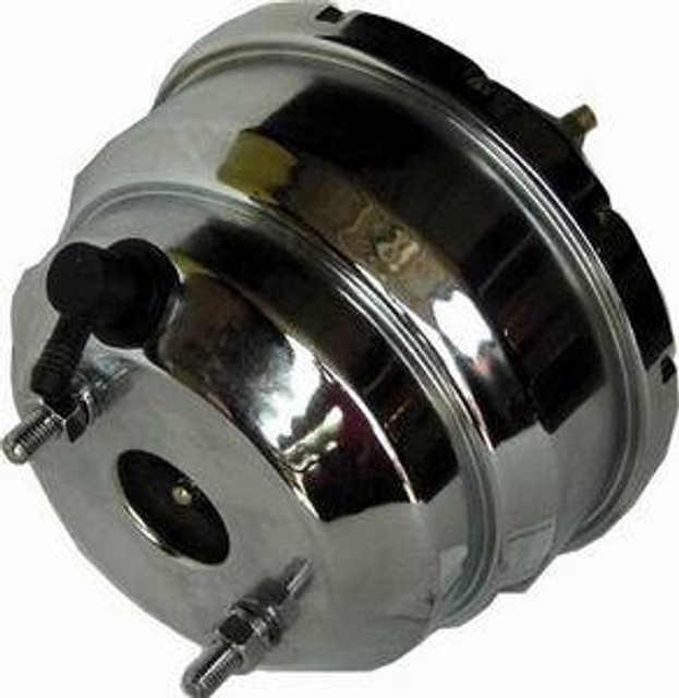 Racing Power Co-packaged Chrome Power Brake Boos ter - 8In RPCR3908