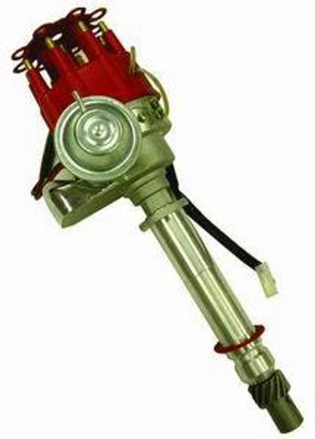 Racing Power Co-packaged SB/BB Chevy Small Cap Distributor - Red RPCR3924