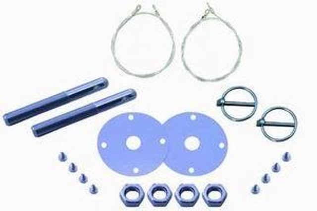 Racing Power Co-packaged Flip-Over Hood Set With Lanyard Kit RPCR4095