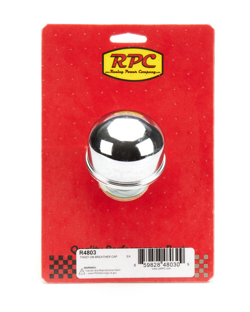 Racing Power Co-packaged Twist-On Breather Cap Each RPCR4803