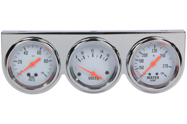 Racing Power Co-packaged Oil/Voltage/Temp Gauge Kit RPCR5753