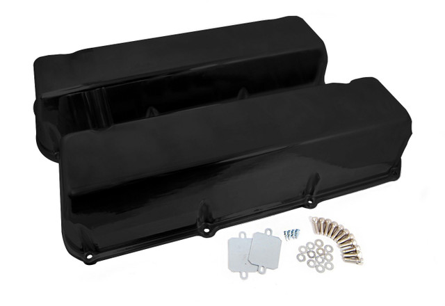 Racing Power Co-packaged Ford 429-460 Aluminum Valve Covers w/o Hol RPCR6288BK