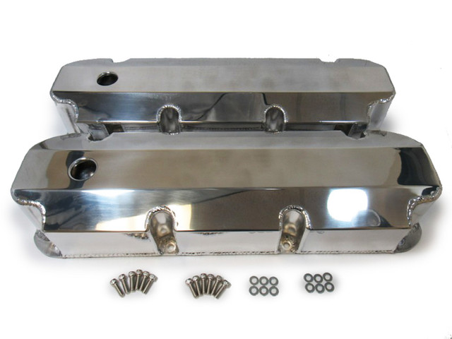 Racing Power Co-packaged Aluminum Valve Covers Ford 429-460 RPCR6357POL
