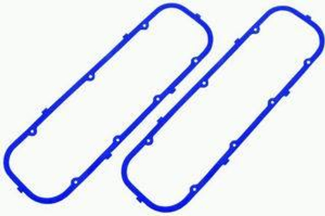 Racing Power Co-packaged Blue Rubber BB Chevy Valve Cover Gaskets Pair RPCR7485X