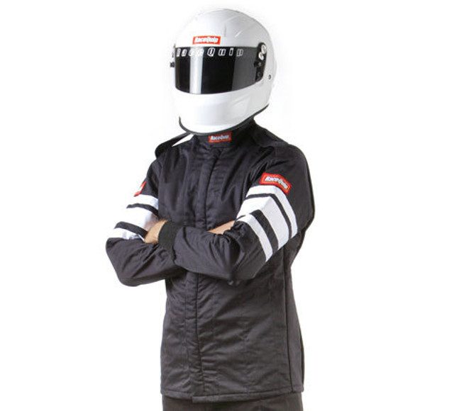 Racequip Black Jacket Multi Layer Med-Tall RQP121004