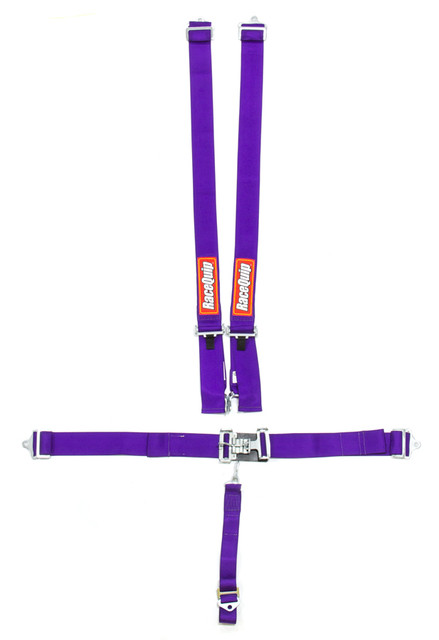 Racequip 5pt Harness Set L&L Purple SFI RQP711051