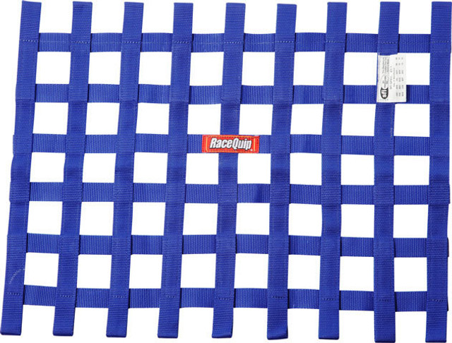 Racequip Ribbon Window Net SFI Blue RQP725025