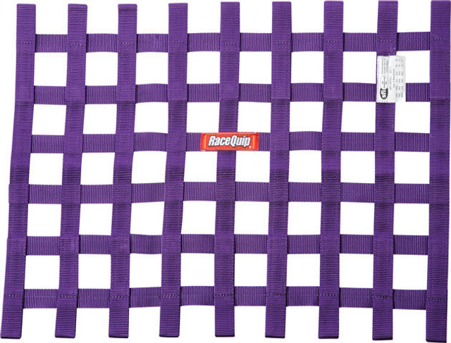 Racequip Ribbon Window Net SFI Purple RQP725055
