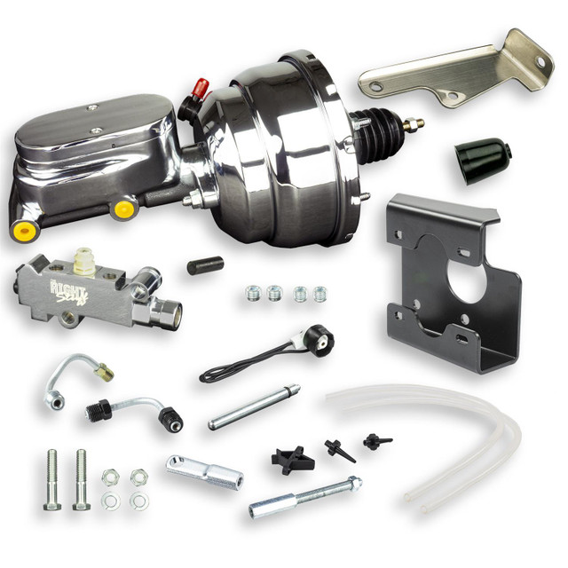 Right Stuff Detailing Master Cylinder 8in Brake Booster Combo RSDJ86810971