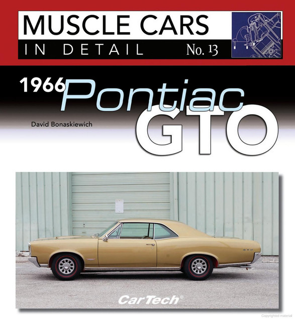 S-a Books Muscle Cars In Detail 1966 Pontiac GTO SABCT681