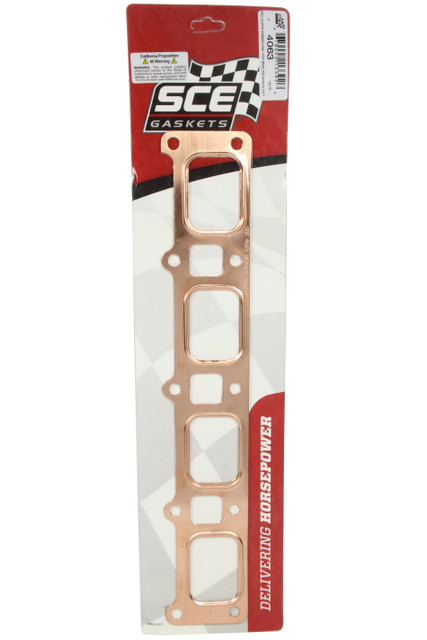 Sce Gaskets Exhaust Gasket Set Pro- Copper B/A Fathead SCE4063