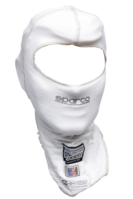 Sparco Head Sock White SCO001494BO