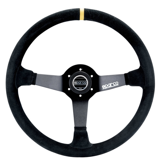 Sparco Steering Wheel 345 Black Suede SCO015R345MSN