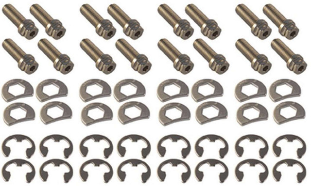 Stage 8 Fasteners Header Bolt Kit - 6pt. 3/8-16 x 1in (16) SGE8913A