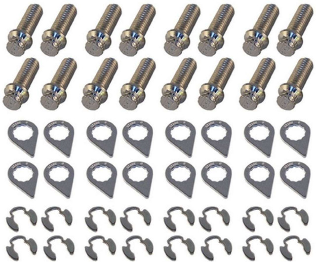 Stage 8 Fasteners Header Bolt Kit - 12pt. 3/8-16 x 1in (16) SGE8933