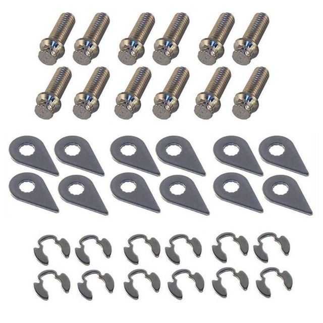 Stage 8 Fasteners Header Bolt Kit - 12pt. 3/8-16 x 1in (12) SGE8936