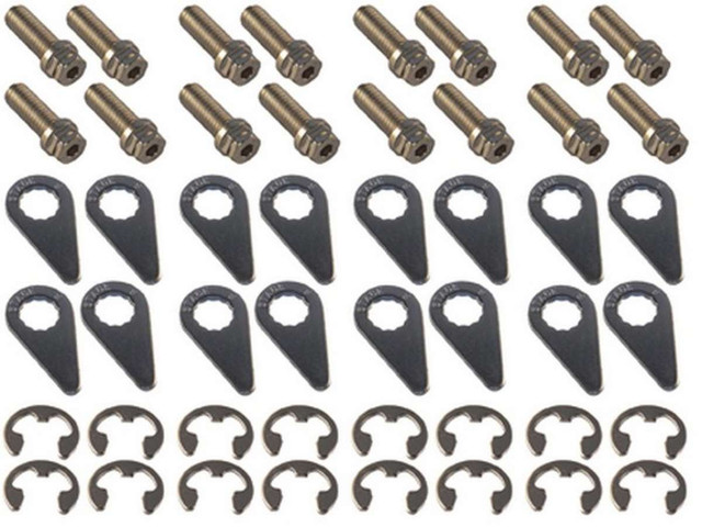 Stage 8 Fasteners S/S Header Bolt Kit - 6pt. 3/8-16 x 1in (16) SGE8952