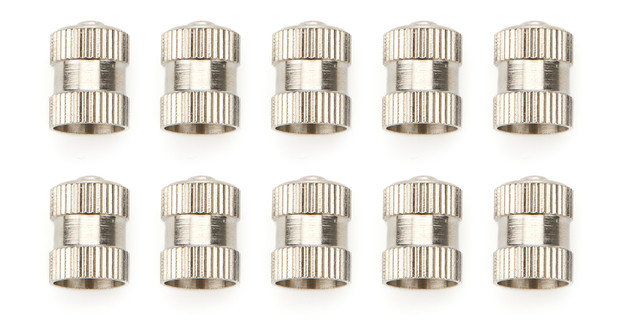 Shurtrax Valve Stem Cap Stainless Set of 10 SHU80110