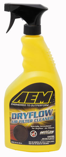 Aem Electronics Air Filter Cleaner Trigg Er Sprayer 32 Oz Bottle Aem-1-1000