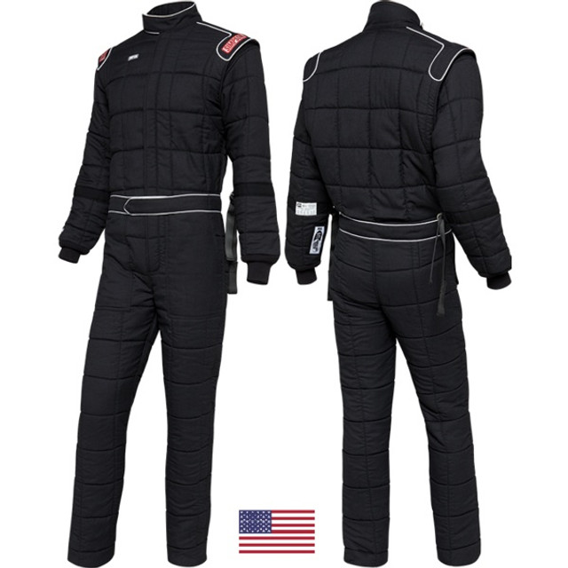 Simpson Safety Suit Black Large Drag SFI-20 SIM4802331