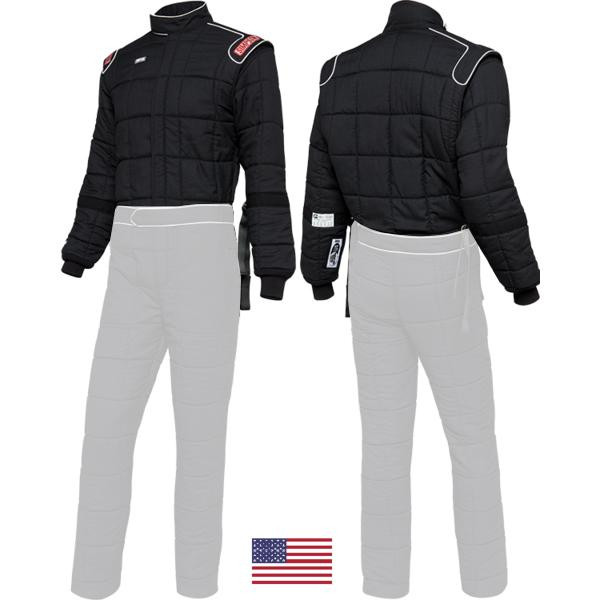 Simpson Safety Jacket Black XX-LrgDrag SFI-15 SIM4902534