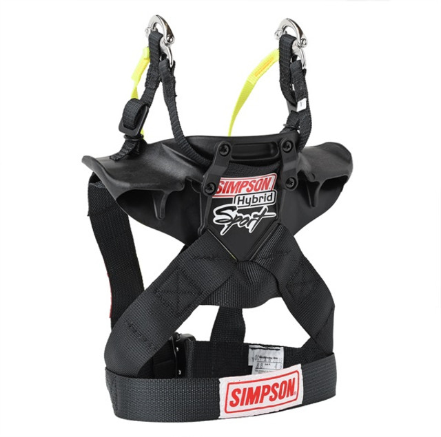 Simpson Safety Hybrid Sport Large w/ Sliding Tether - SFI SIMHSLRG11