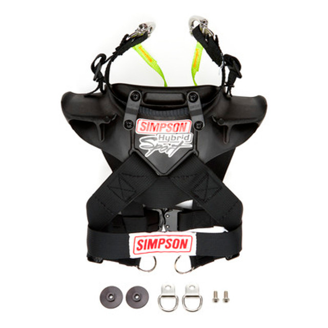 Simpson Safety Hybrid Sport Youth w/ Sliding Tether -SFI SIMHSYTH11SAS