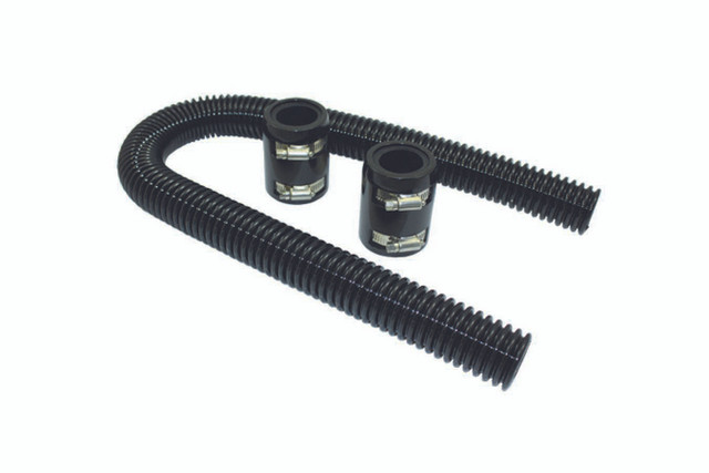 Specialty Products Company Radiator Hose Kit  36in w/Aluminum Caps Black SPC6453