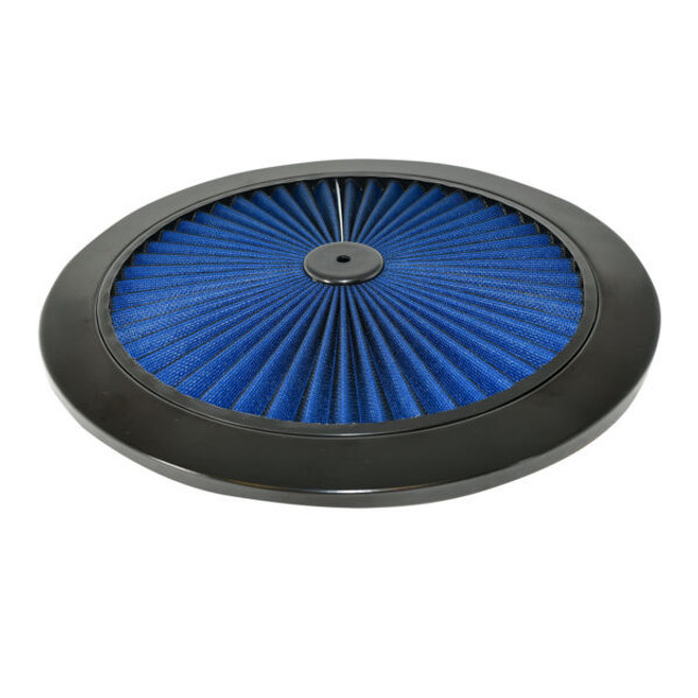 Specialty Products Company Air Cleaner Top 14in Flow-Thru Blue Filter SPC7110ABL