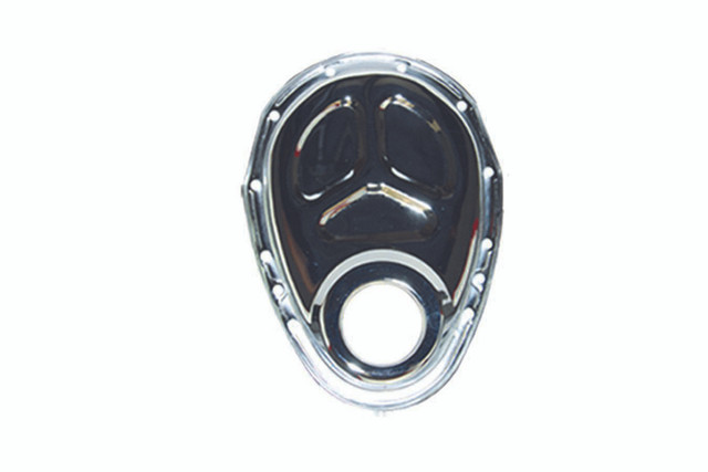 Specialty Products Company SBC Steel Timing Chain Cover Chrome SPC7122