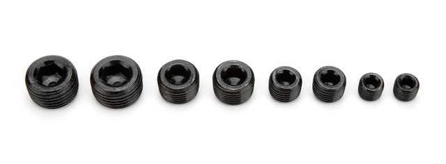 Specialty Products Company Pipe Plugs Allen Head Black 8Pcs. SPC8250BK