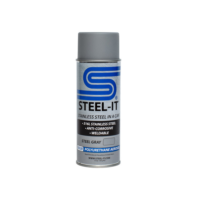 Steel-it Steel Gray Polyurethane 14oz Can STL1002B