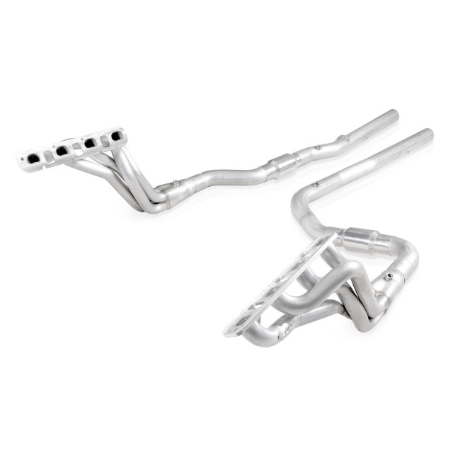 Stainless Works Headers 3in Pipes w/Cats SWORAM09HCATY
