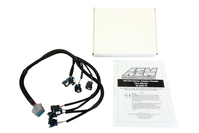 Aem Electronics Harness Kit Gm Injector Adapter 30-3805-10