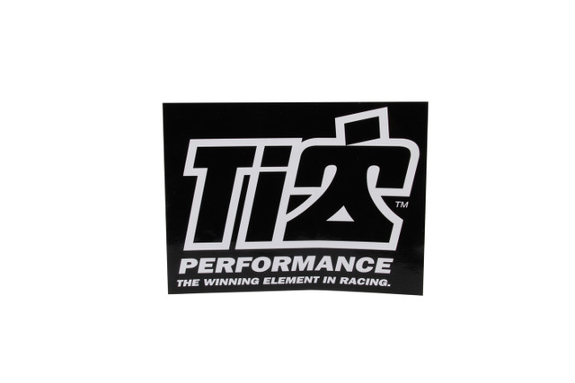 Ti22 Performance Ti22 Decal 6x8 Black TIP0051