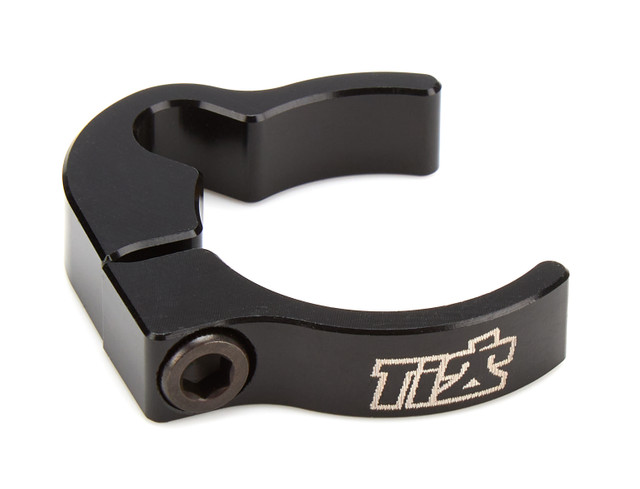 Ti22 Performance Brake Line Clamp 1.25in Aluminum Black TIP4530